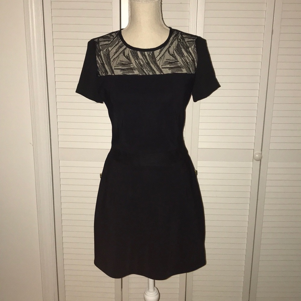 Beautiful black La Manufacture dress never worn!